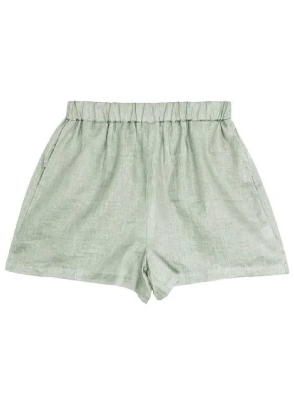 NWT Mikoh Tellaro Linen Shorts in Sage Green Size Small (orig $145)